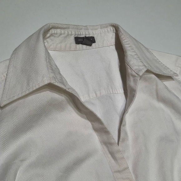 Ann Taylor Button Down Collared Blouse - New - Picture 6 of 8